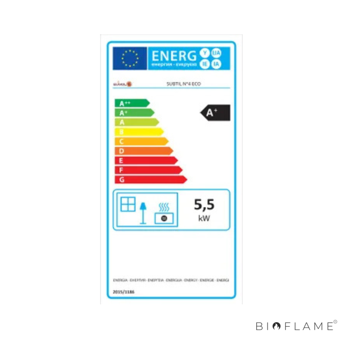 Salamandra a Lenha Subtil Nº4 ECO