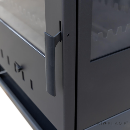Salamandra a Lenha com Ventilação Teba Therm TKS-15 Forno Trifacial