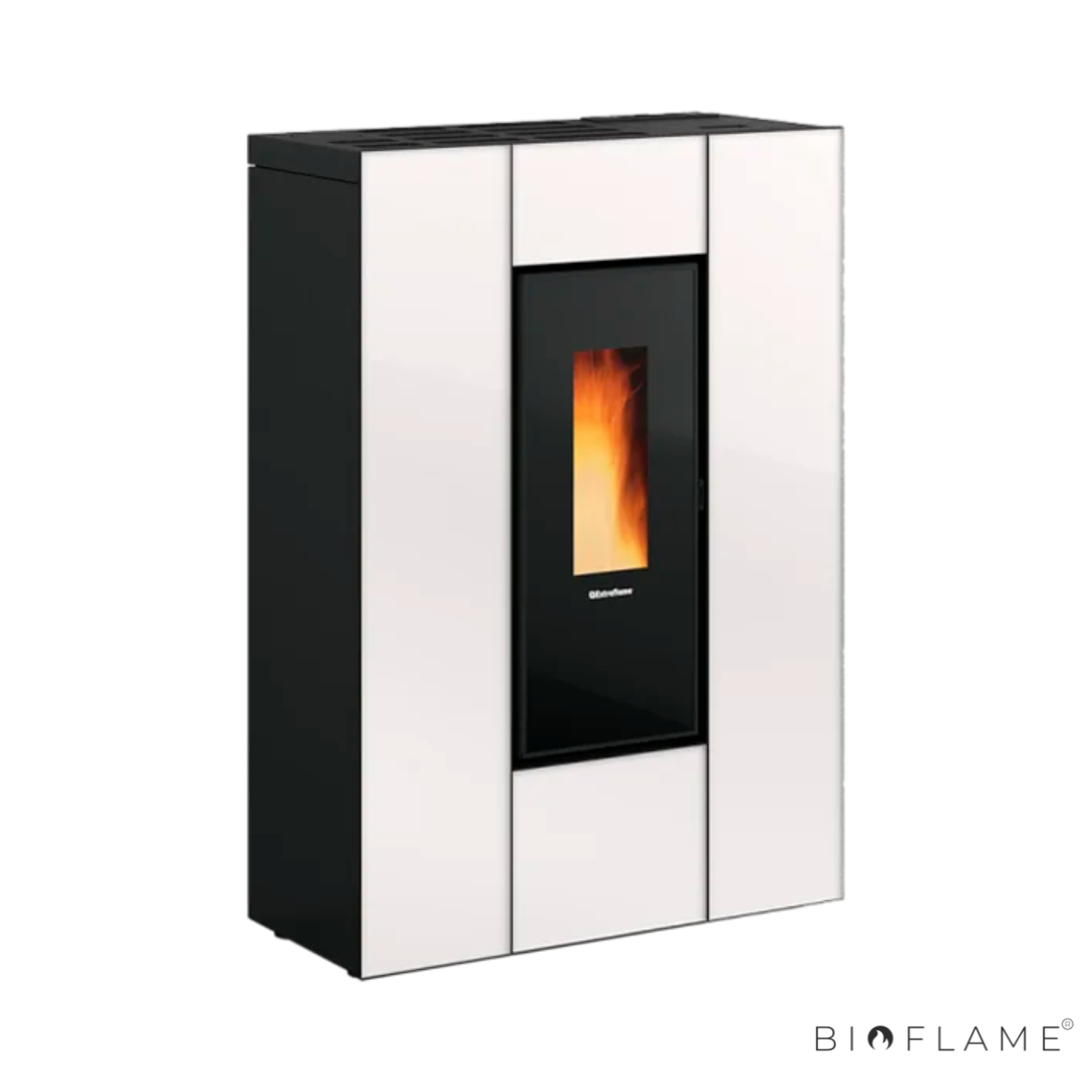 SALAMANDRA A PELLETS CANALIZÁVEL - NORDICA EXTRAFLAME MARILENA PLUS