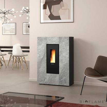 Salamandra a Pellets Canalizável Nordica Extraflame Marilena Plus