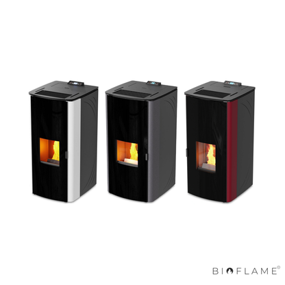 Salamandra a Pellets para Aquecimento Central Artel Idro Double Door Autolimpeza