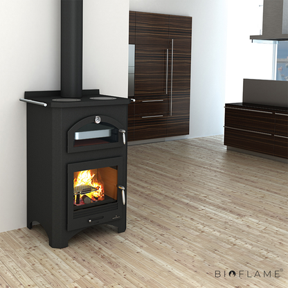 Salamandra a Lenha Bronpi Monza com Forno