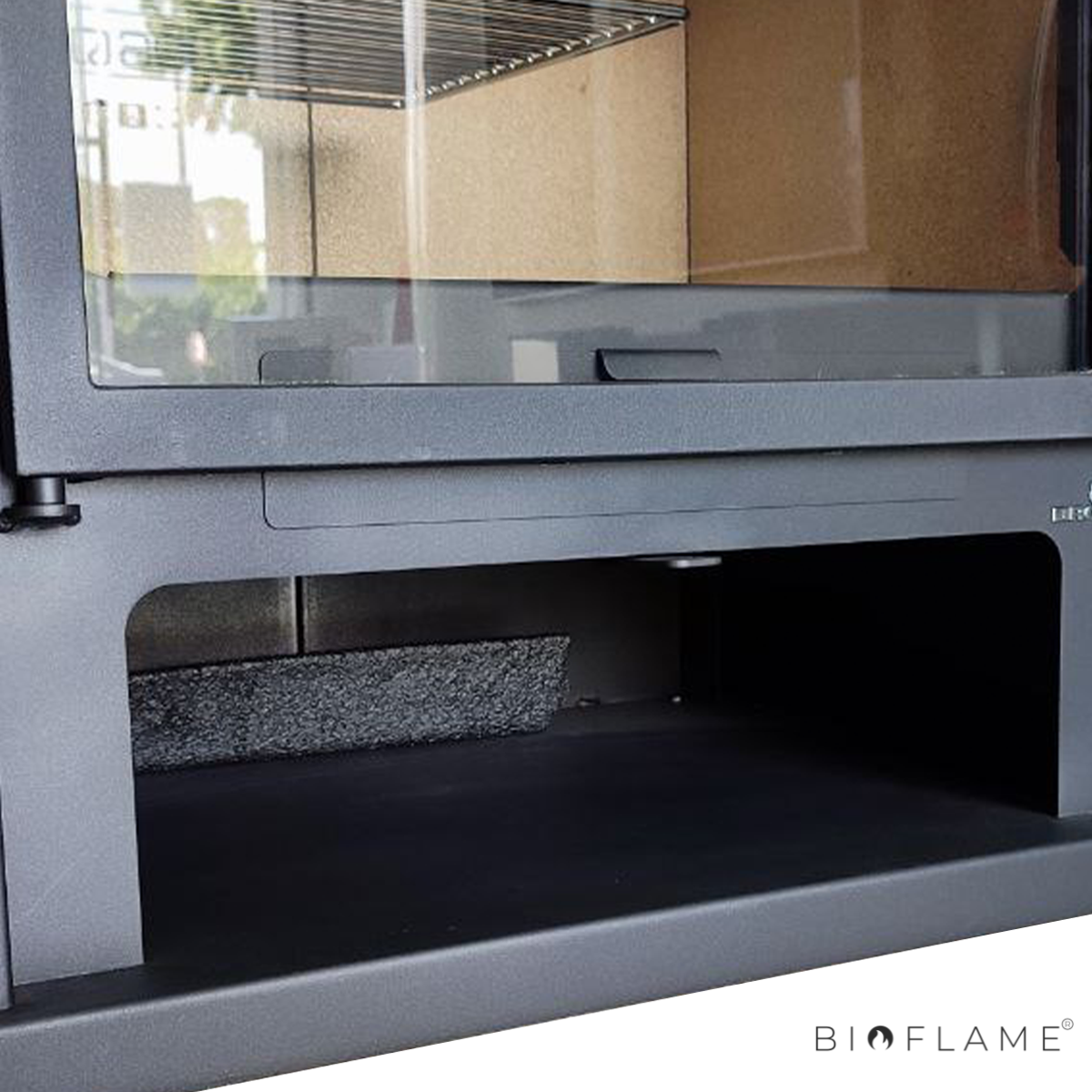 Salamandra a Lenha Bronpi Suiza com Forno