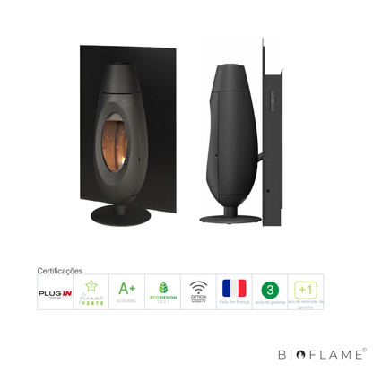 Salamandra a Pellets Invicta Ove Plug In Auto