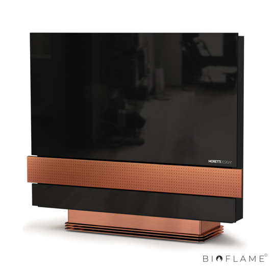 Salamandra a Pellets Canalizável Moretti Design Compact Vision