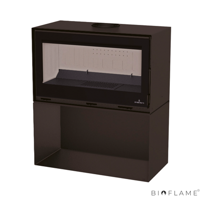 Salamandra a Lenha Bronpi Cairo 90 Box