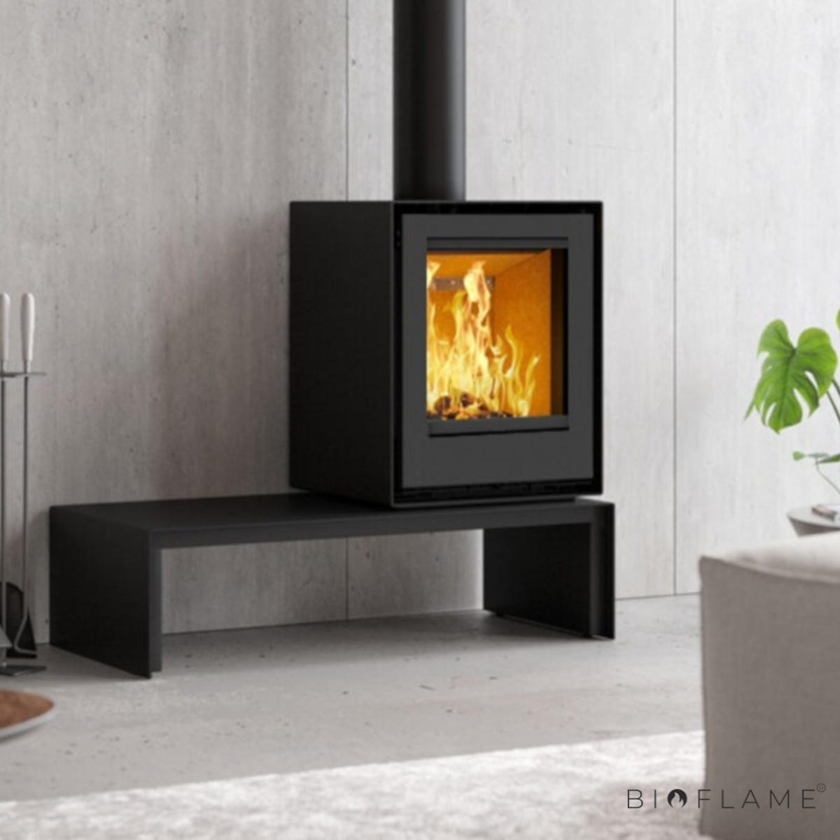 Salamandra a Lenha ADF Clare 60 VT