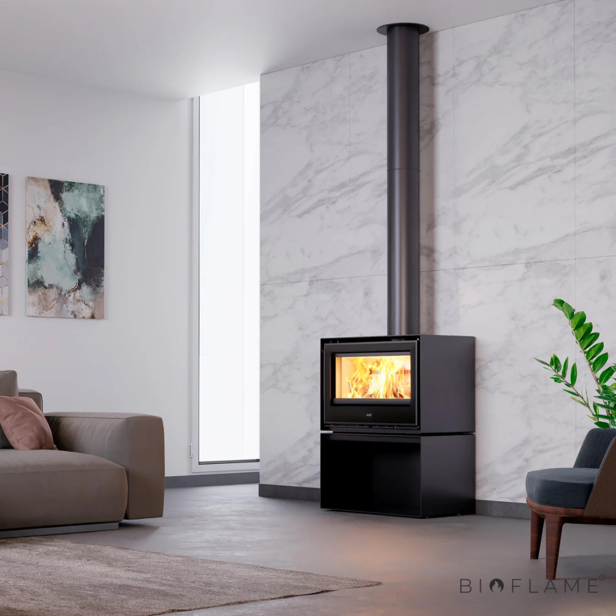 Salamandra a Lenha ADF Clare 60