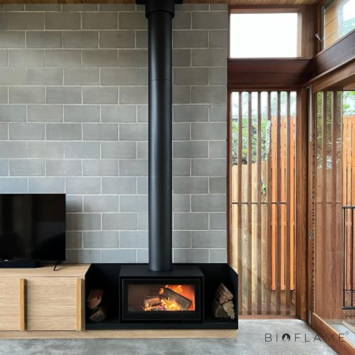 Salamandra a Lenha ADF Linea 100S