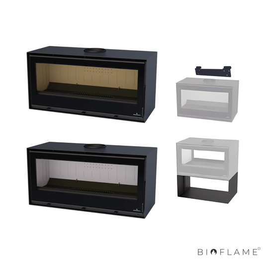 Salamandra a Lenha Bronpi Cairo 110 Box