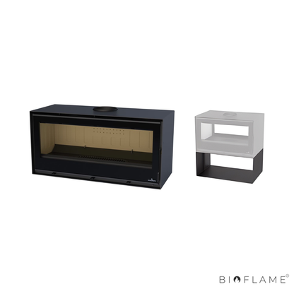 Salamandra a Lenha Bronpi Cairo 110 Box