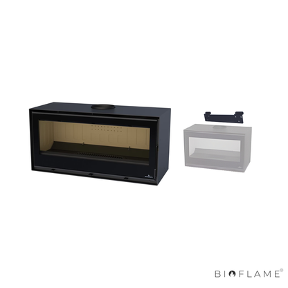 Salamandra a Lenha Bronpi Cairo 110 Box
