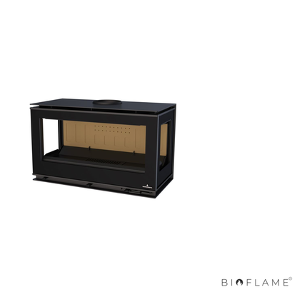 Salamandra a Lenha Bronpi Cairo 90 Box 3 Faces
