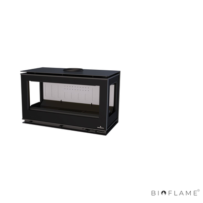 Salamandra a Lenha Bronpi Cairo 90 Box 3 Faces
