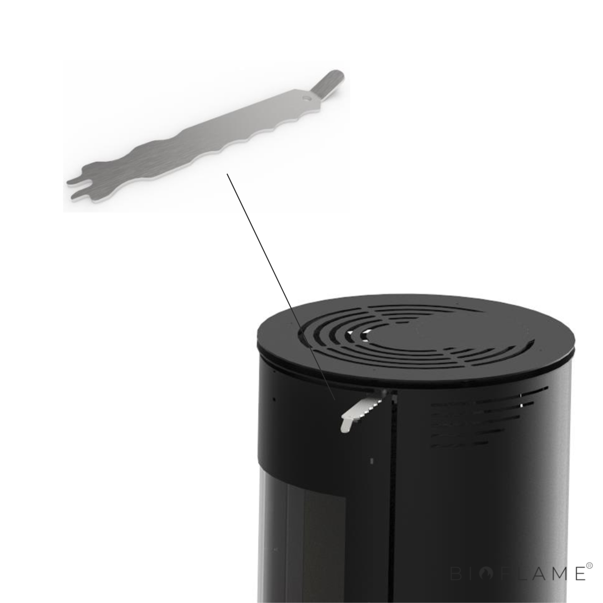 Salamandra a Lenha Fogo Montanha Round SR500