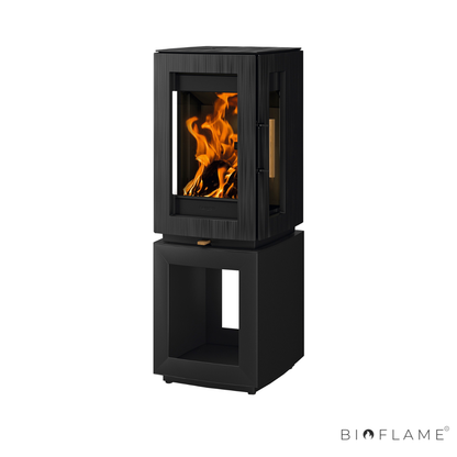 Salamandra a Lenha em Ferro Fundido Hergom Glow