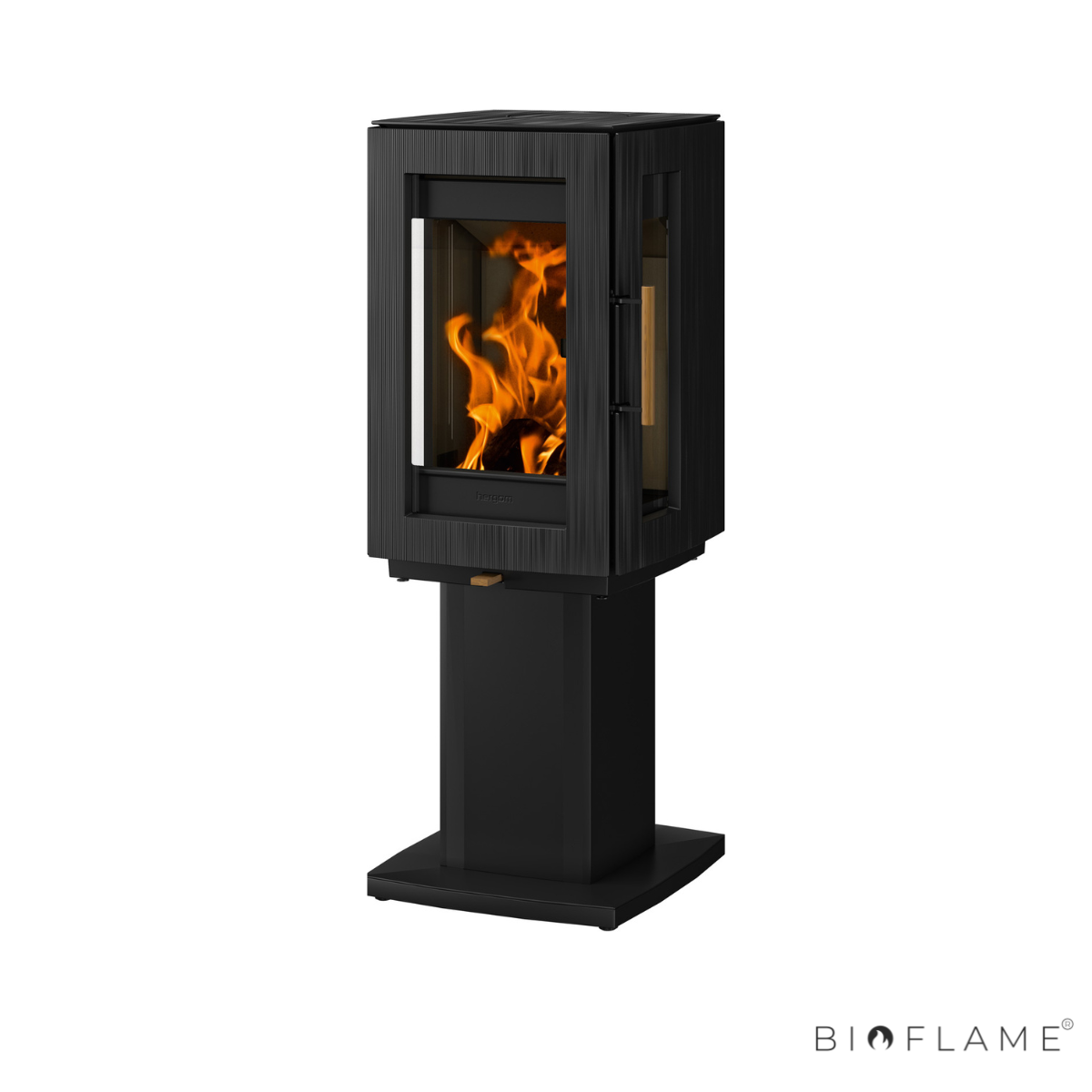 Salamandra a Lenha em Ferro Fundido Hergom Glow