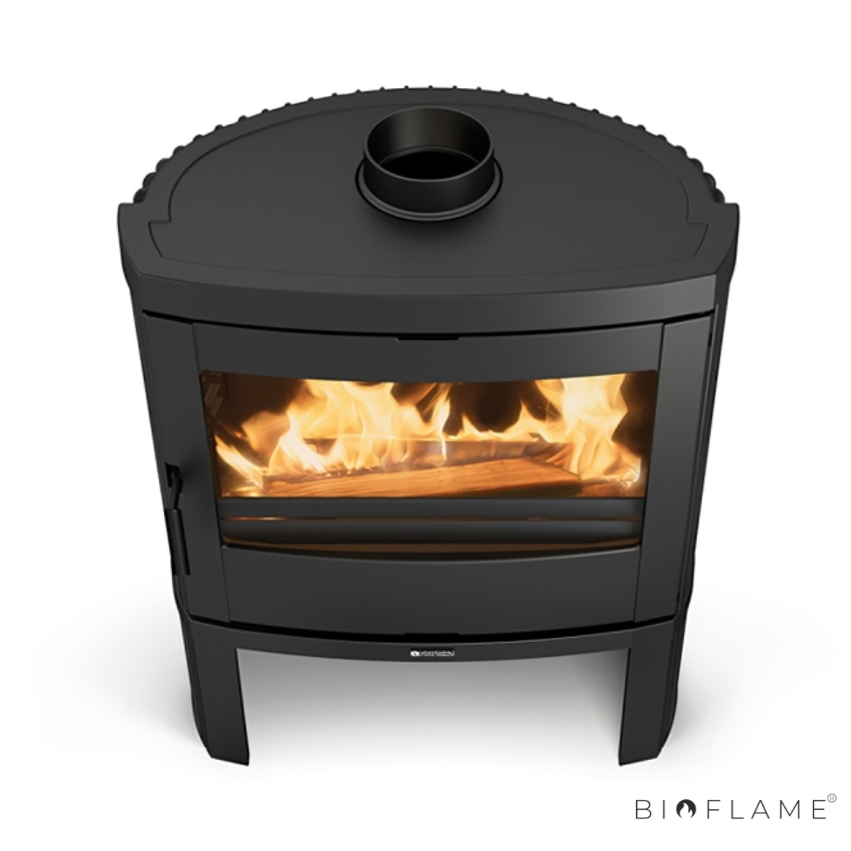 Salamandra a Lenha em Ferro Fundido Nordica Extraflame Jennifer
