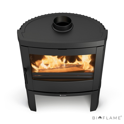 Salamandra a Lenha em Ferro Fundido Nordica Extraflame Jennifer