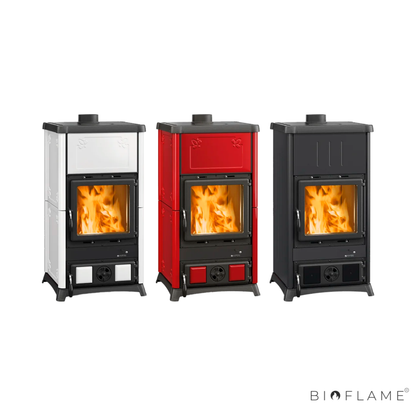 Salamandra a Lenha em Ferro Fundido Nordica Extraflame Fedora