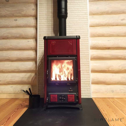 Salamandra a Lenha em Ferro Fundido Nordica Extraflame Fedora