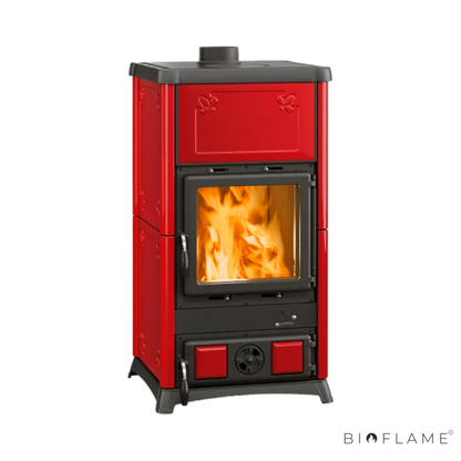 Salamandra a Lenha em Ferro Fundido Nordica Extraflame Fedora