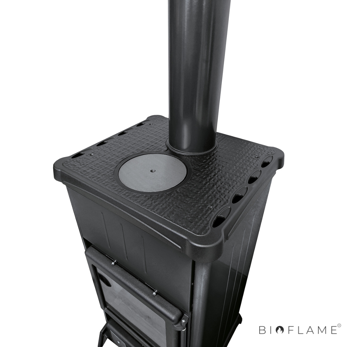 Salamandra a Lenha em Ferro Fundido Nordica Extraflame Fedora