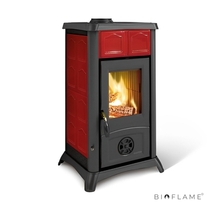 Salamandra a Lenha em Ferro Fundido Nordica Extraflame Gemma