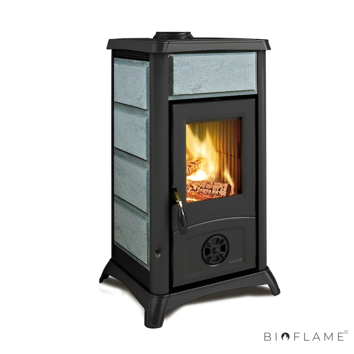 Salamandra a Lenha em Ferro Fundido Nordica Extraflame Gemma