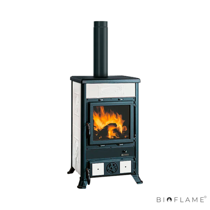 Salamandra a Lenha em Ferro Fundido Nordica Extraflame Rossella R1 BII