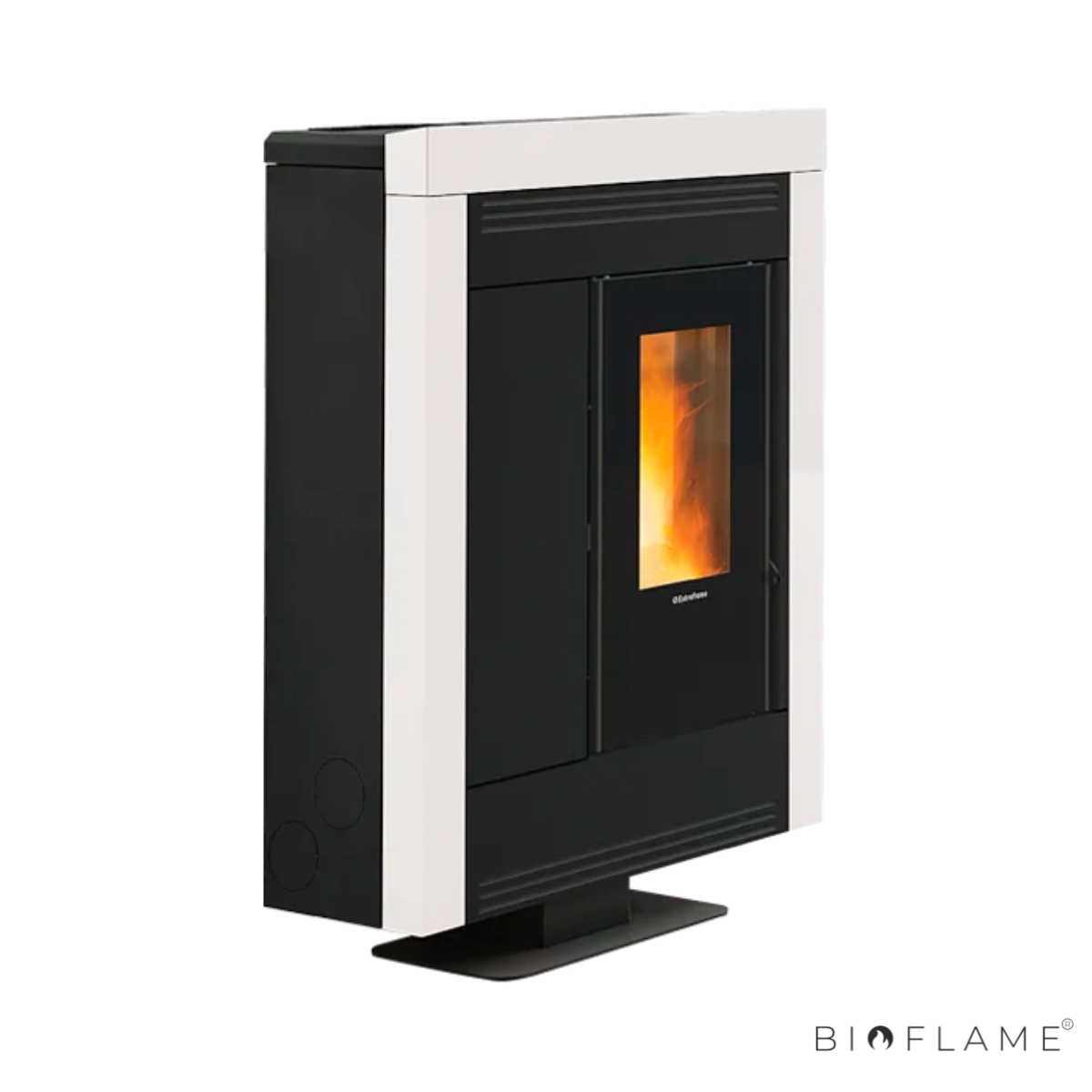 Salamandra a Pellets Canalizável Nordica Extraflame Souvenir Steel EVO