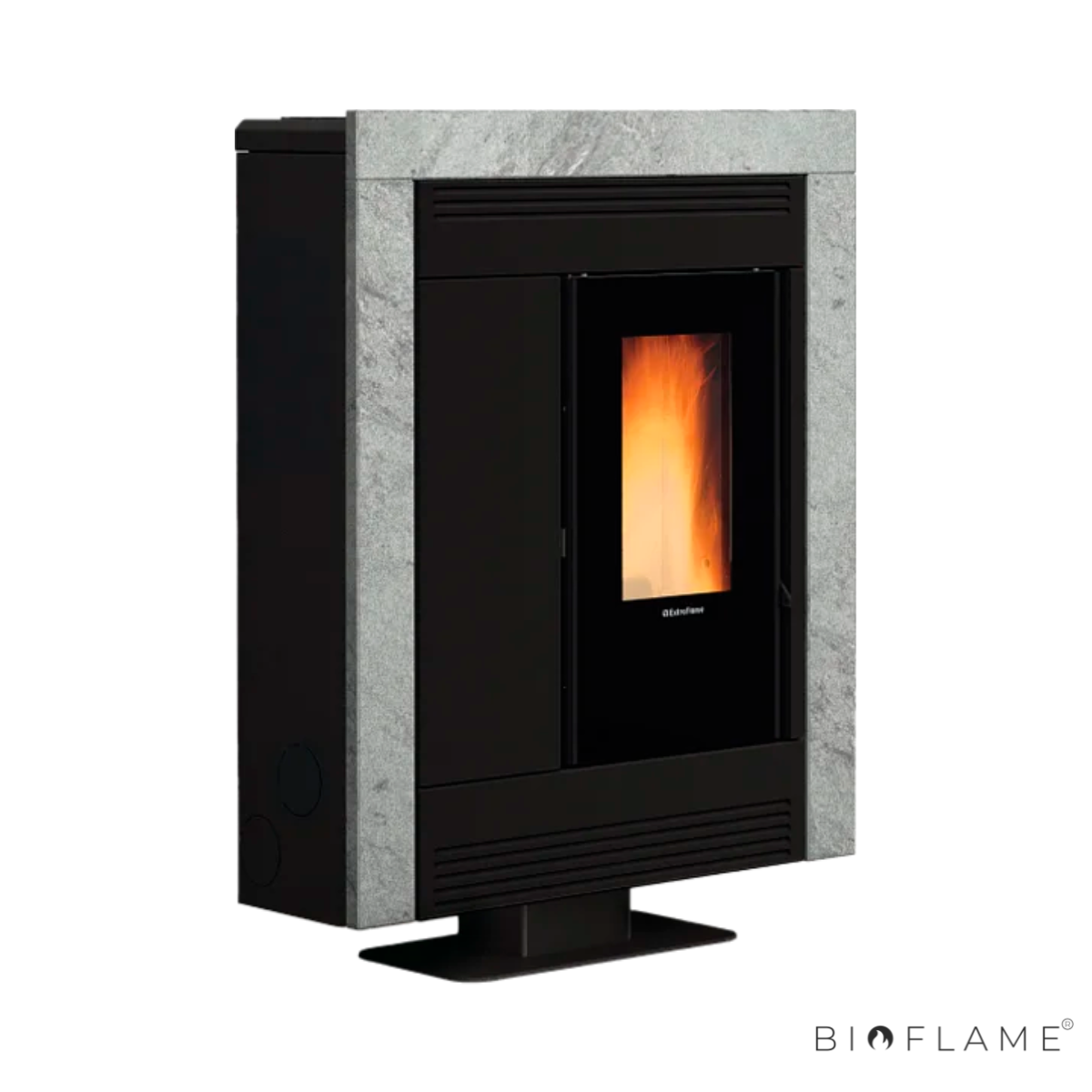 Salamandra a Pellets Canalizável Nordica Extraflame Souvenir Steel EVO
