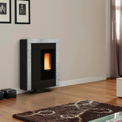 Salamandra a Pellets Canalizável Nordica Extraflame Souvenir Steel EVO