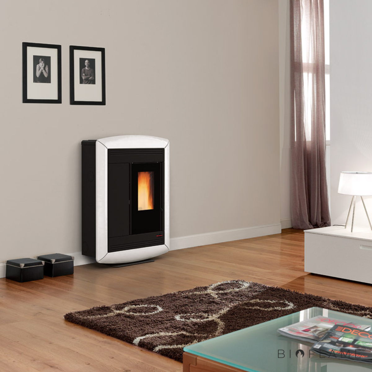 Salamandra a Pellets Canalizável Nordica Extraflame Souvenir Lux EVO
