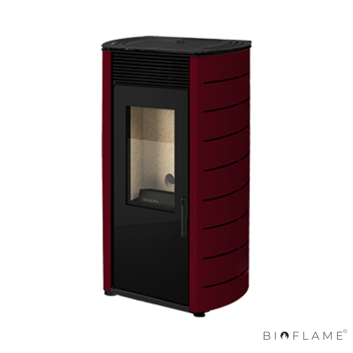 Salamandra a Pellets Canalizável Solzaima K2 Collection 12 kW