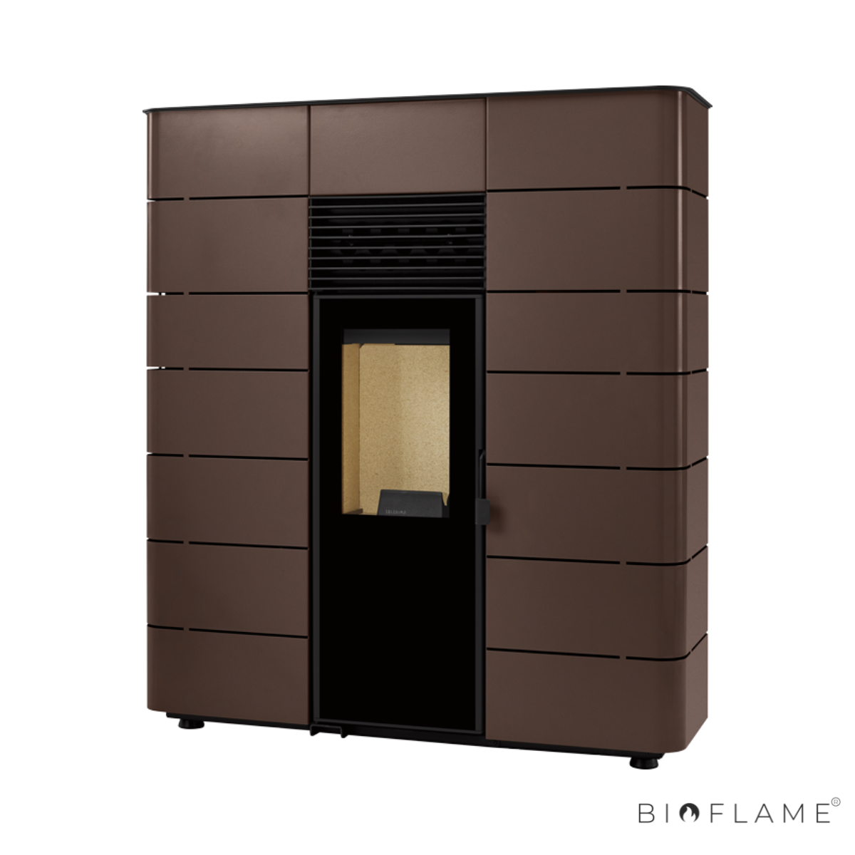Salamandra a Pellets Canalizável Solzaima Nevada 8 kW