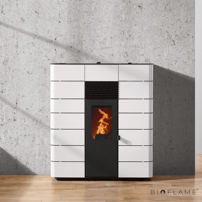 Salamandra a Pellets Canalizável Solzaima Nevada 8 kW
