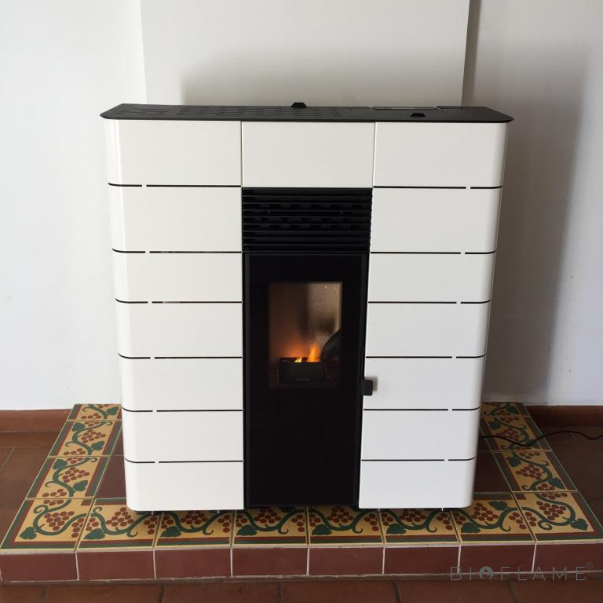 Salamandra a Pellets Canalizável Solzaima Nevada 8 kW