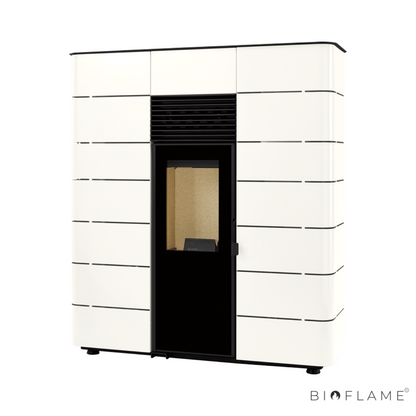 Salamandra a Pellets Canalizável Solzaima Nevada 8 kW