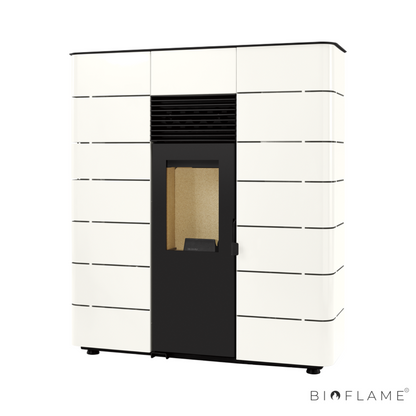 Salamandra a Pellets Canalizável Solzaima Nevada 8 kW