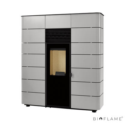 Salamandra a Pellets Canalizável Solzaima Nevada 8 kW