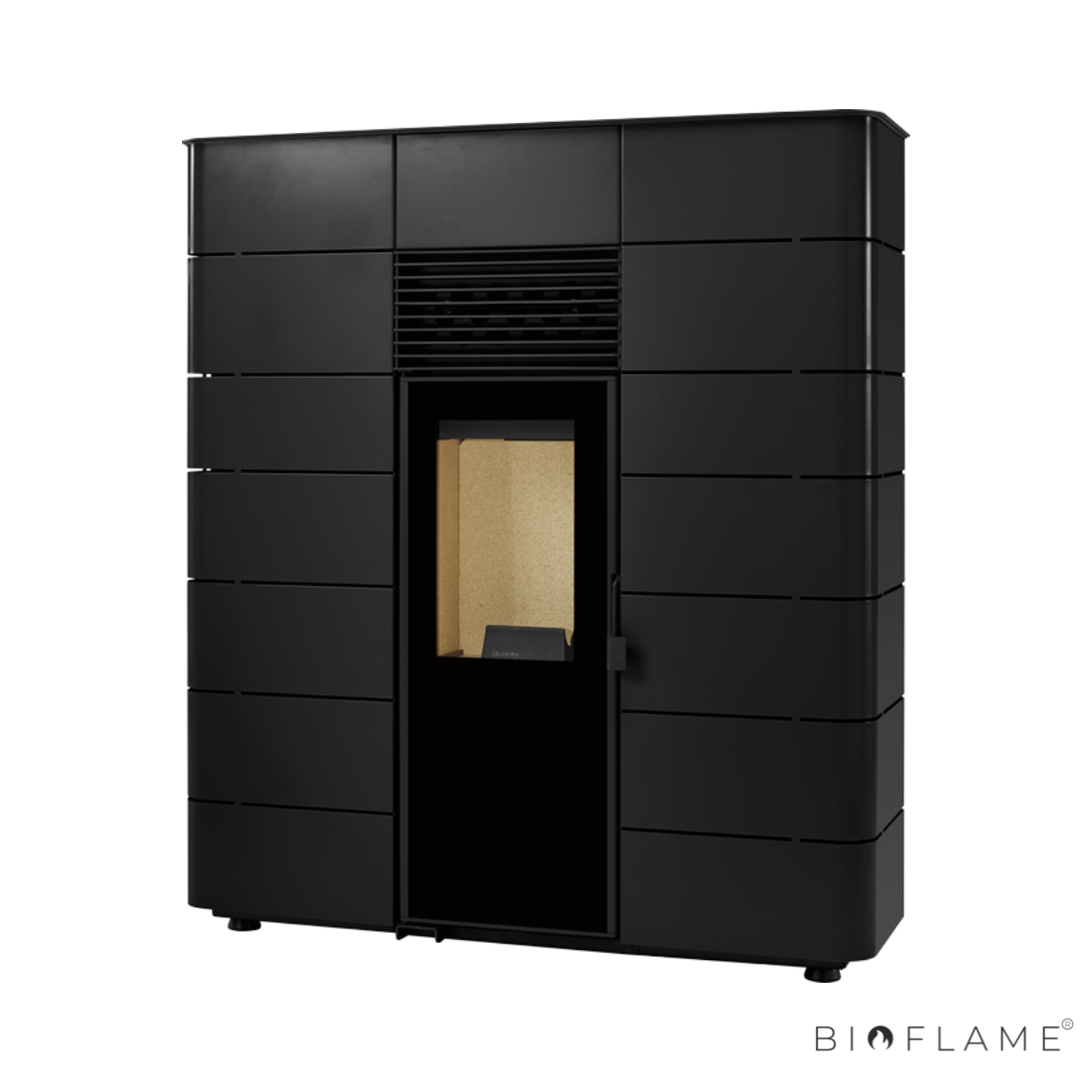Salamandra a Pellets Canalizável Solzaima Nevada 8 kW