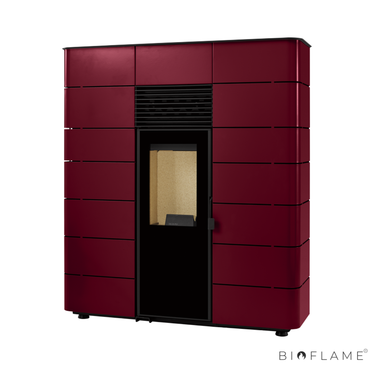 Salamandra a Pellets Canalizável Solzaima Nevada 8 kW