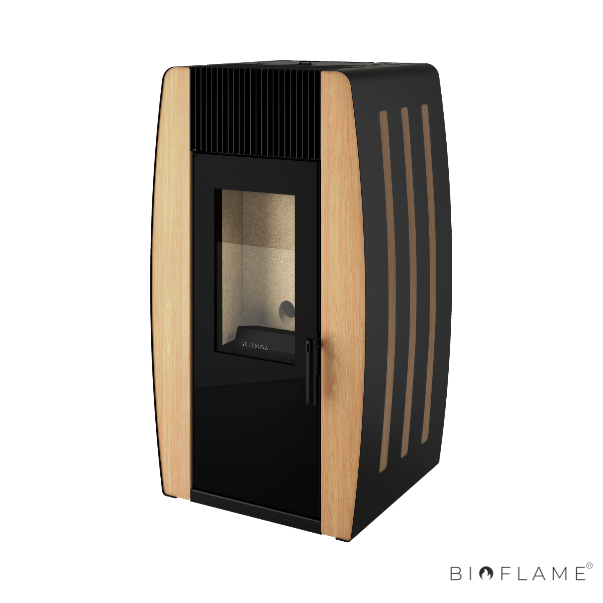 Salamandra a Pellets Canalizável Solzaima Pine Collection 12 kW