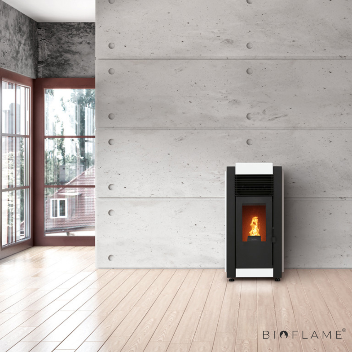 Salamandra a Pellets Solzaima Alpes 10 kW