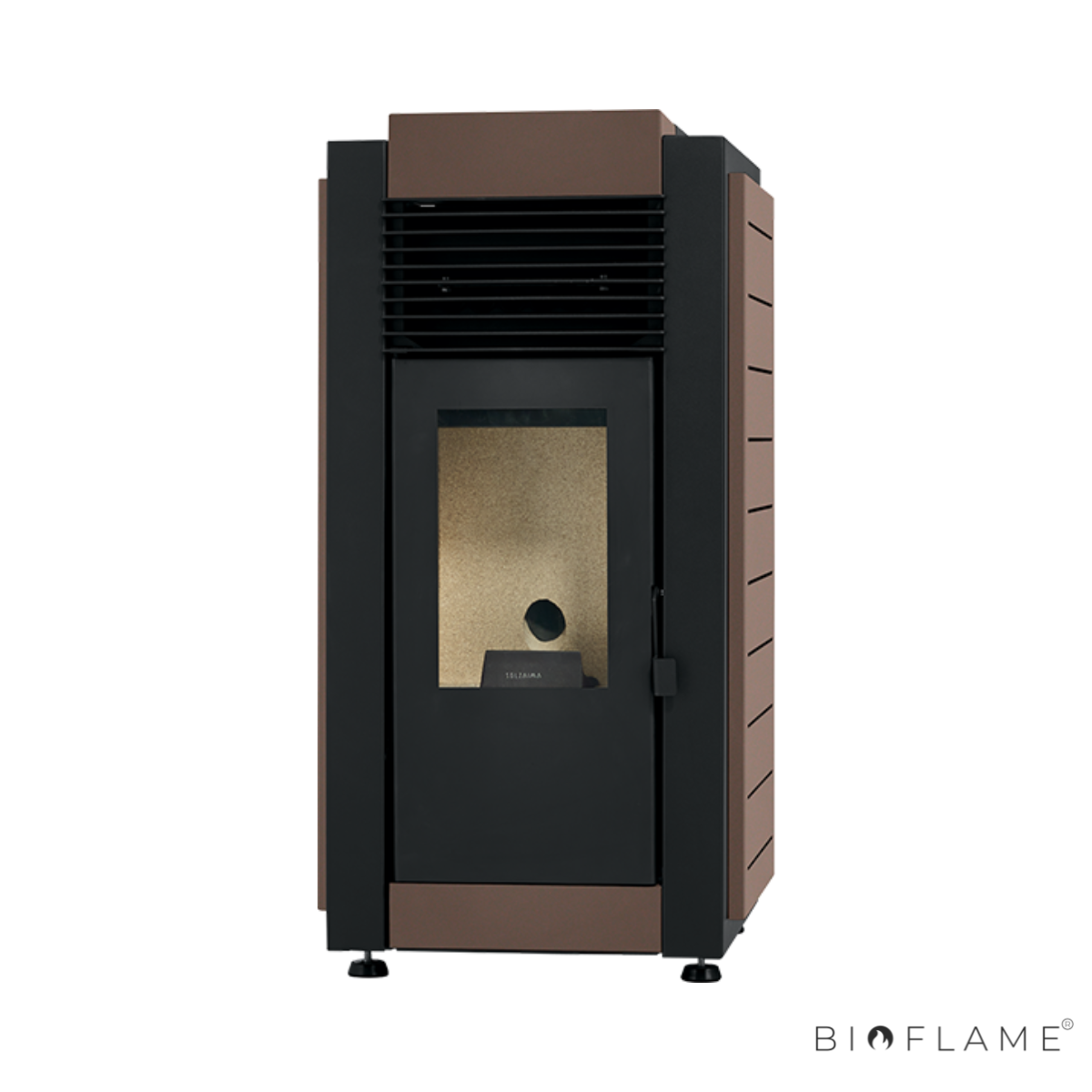 Salamandra a Pellets Solzaima Alpes 8 kW