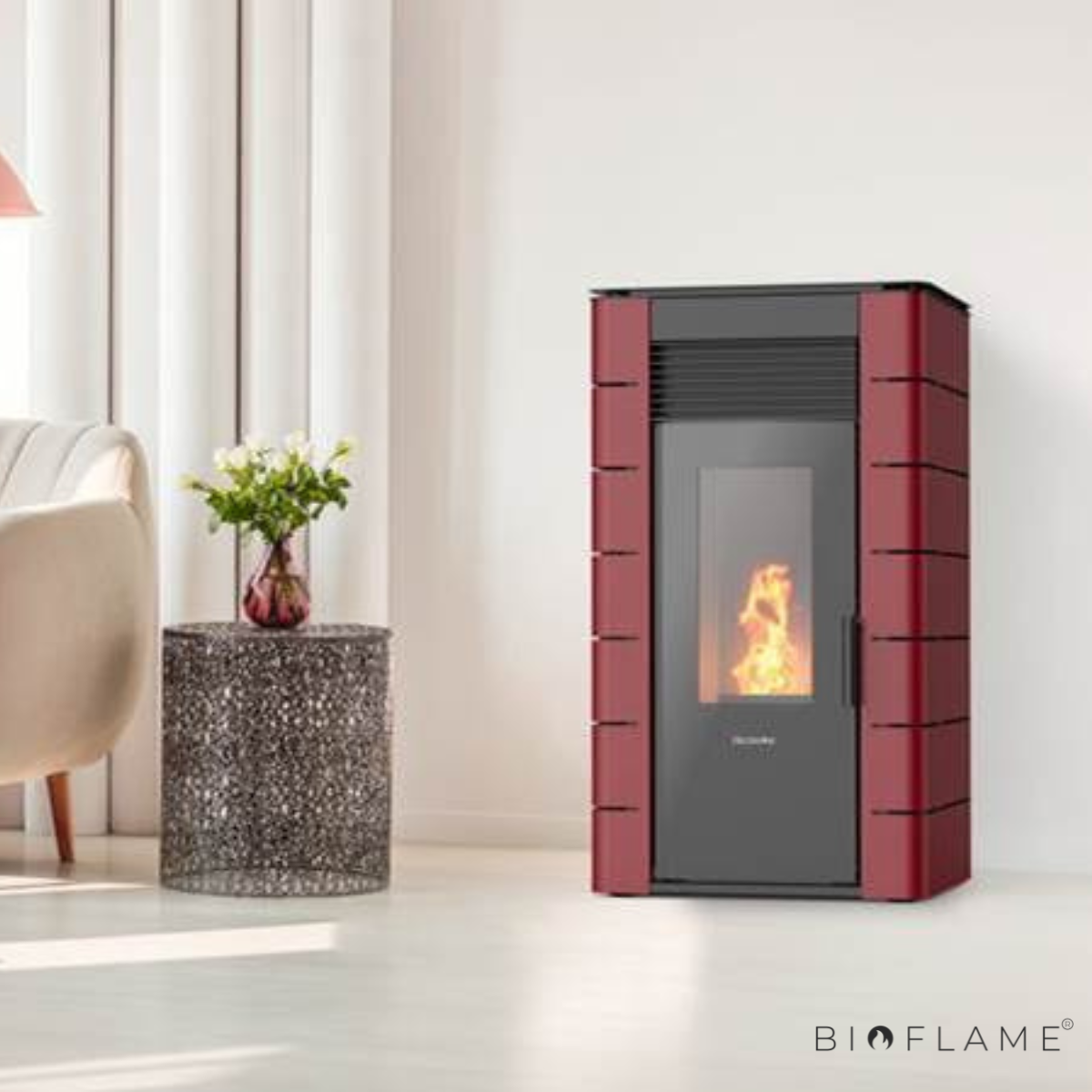 Salamandra a Pellets Solzaima Europa 8 kW